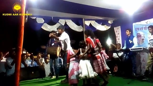 Shailesh Mahto Karam Git On Stage | Kudmali Jhumar | Karam Song смотреть онлайн