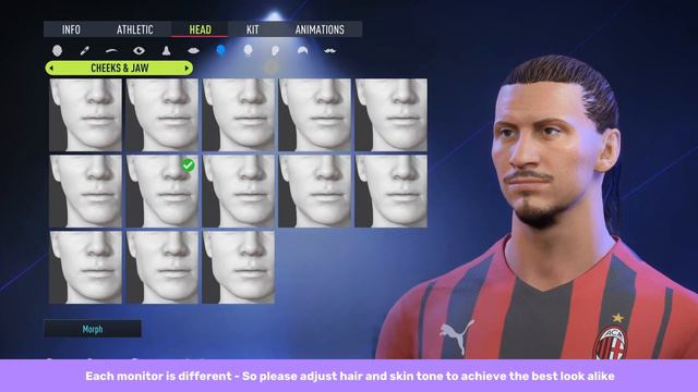 FIFA 22 - ZLATAN IBRAHIMOVIC Pro Clubs Look Alike Build | AC Milan Player Tutorial & Face