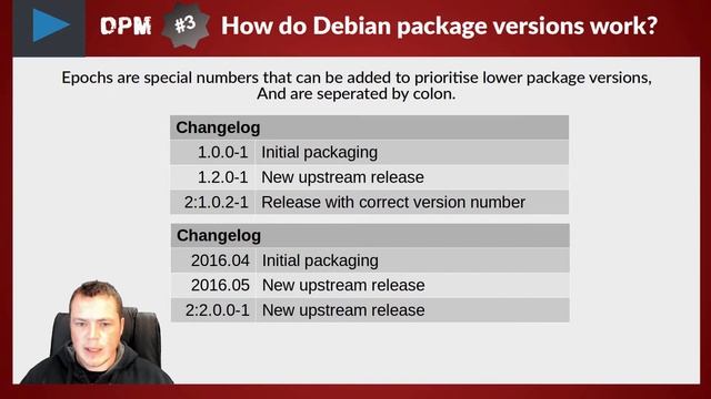 How do Debian package versions work? смотреть онлайн