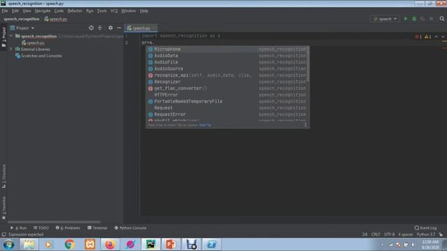 speech recognition with python смотреть онлайн