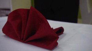 Мастер-класс по сервировке стола, складывание салфеток