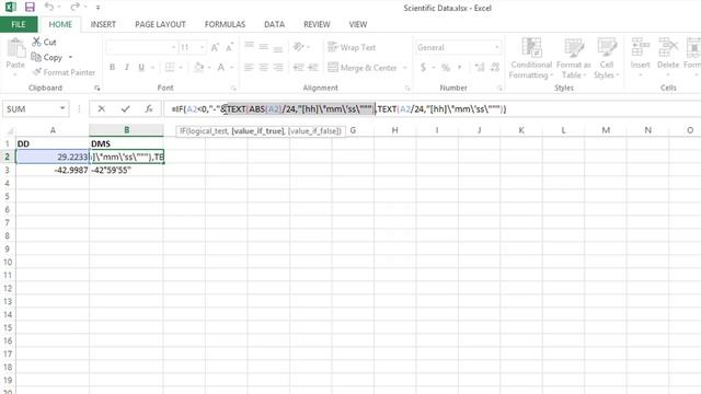 How to Convert a Decimal to a Degree in Excel : MIcrosoft Excel Tips смотреть онлайн