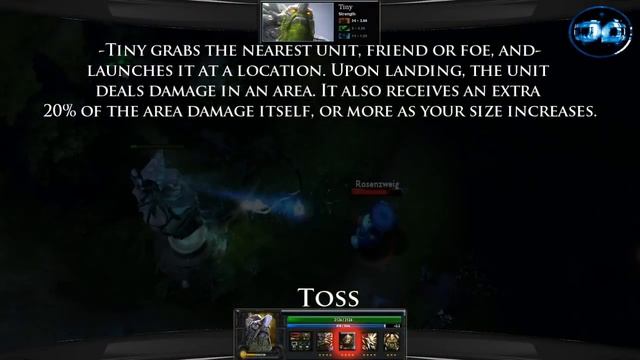 Dota 2 Hero Spotlight - Tiny смотреть онлайн