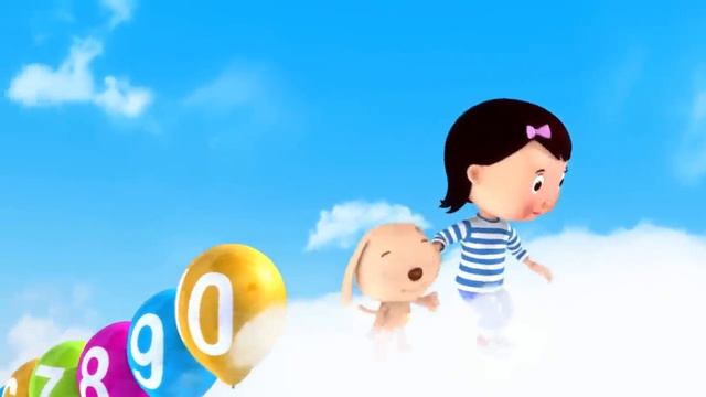 La Canción Del 1 Al 10 | Parte 2 | Canciones Infantiles | LittleBabyBum