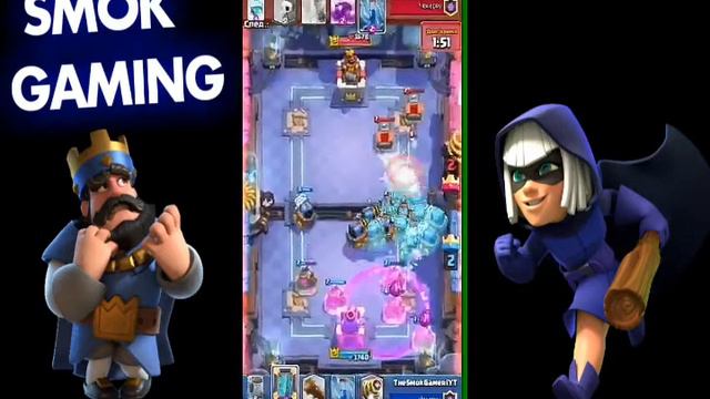 Слишком много спарки- Clash Royale смотреть онлайн