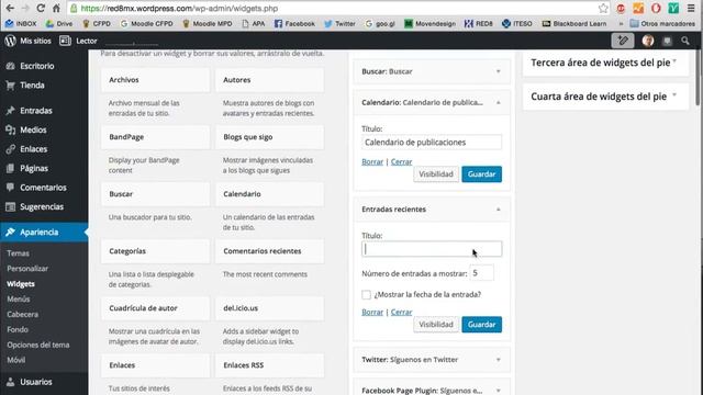 Cómo insertar y configurar Widgets en Wordpress смотреть онлайн