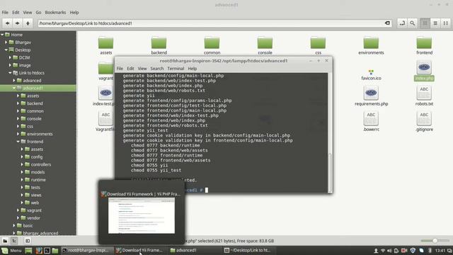 installation of yii2 advanced (hindi) смотреть онлайн