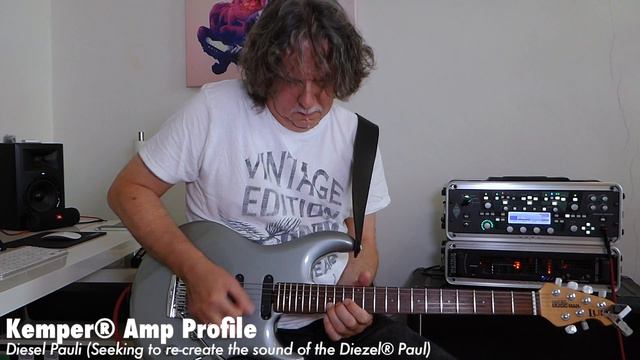 FUSION GUITAR SYNTH ROCK with Kemper Amp смотреть онлайн