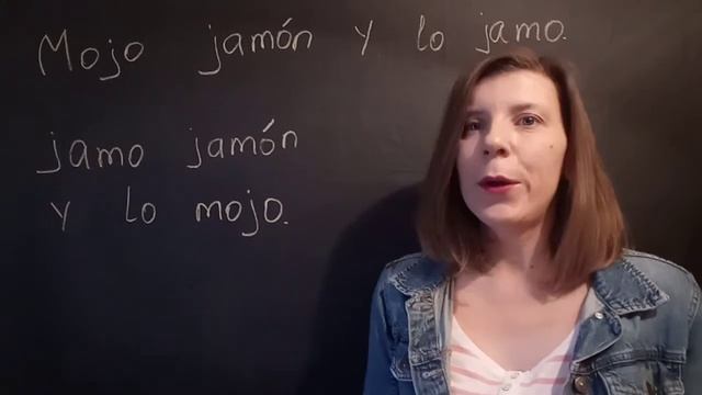 Скороговорки на испанском языке. Отработка звука "J". смотреть онлайн