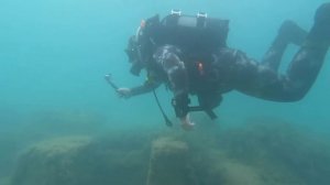 Мини баллон для дайвинга своими руками.Испытание в море.