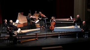 J.S. Bach, Concerto in a minor (BWV1065) for 4 harpsichords (Live and unedited)