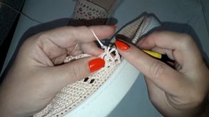 Вязаная обувь крючком. Мокасины крючком. М,К