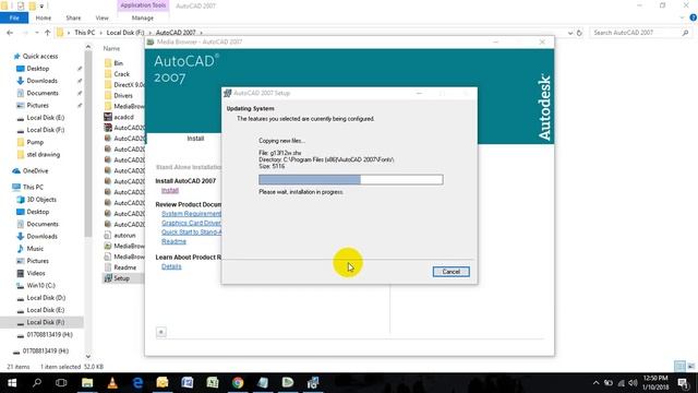 How to install AutoCAD 2007 on windows 7,8,10 (32/64-bit) | AutoCAD 2007 Free Download & Install. смотреть онлайн