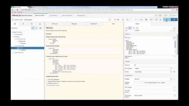 How to Customize Calendars in Oracle APEX 5 Lesson 2 of 3 смотреть онлайн
