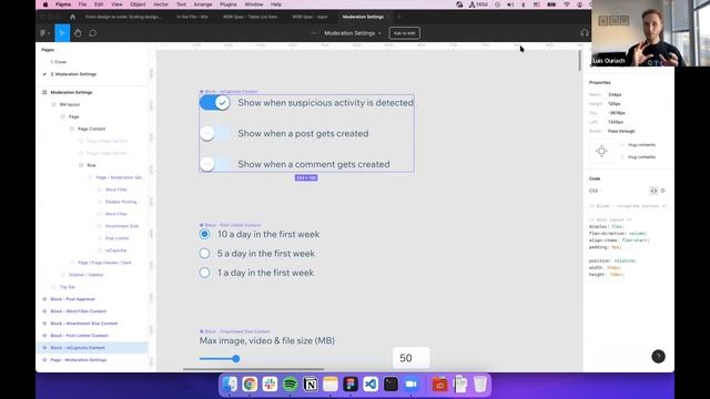 In the file: From design to code – Scaling design with collaboration and documentation смотреть онлайн