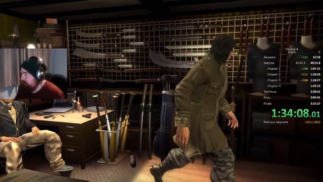 Yakuza 4 Any% PB - 3:08:12 смотреть онлайн