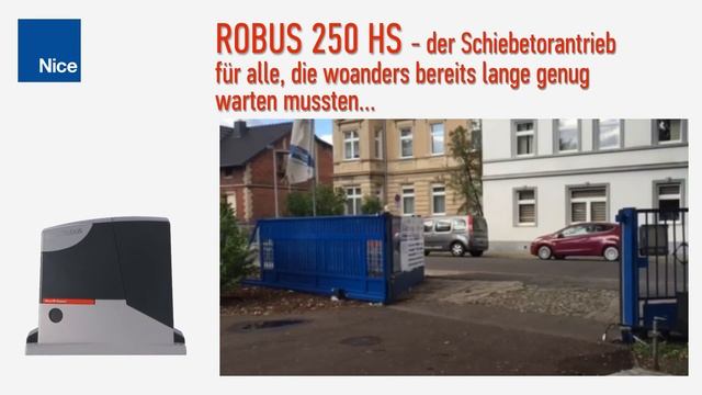 Nice ROBUS 250 HS (Hi-Speed) смотреть онлайн