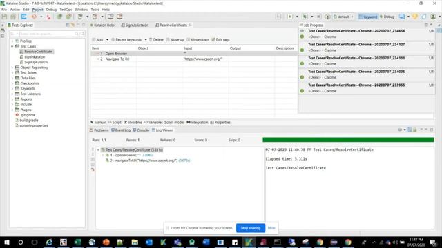 Katalon : How to bypass "Your Connection Is Not Private" Error смотреть онлайн