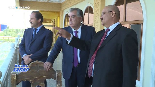 Президент Авазхон Кабировро барои бунёди иншооти мухташам сипос гуфтанд