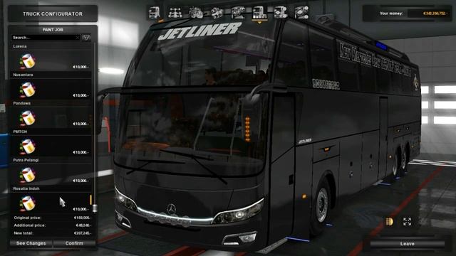 ETS2 (1.30.X) MOD BUS JETLINER + LIVERY FREE | REVIEW - DOWNLOAD смотреть онлайн