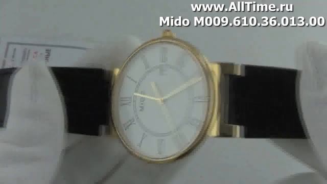 Женские наручные швейцарские часы Mido M009.610.36.013.00 смотреть онлайн