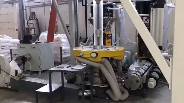 Экструзионная линия для производства ПЭВД/ПЭНД пленки – модель ABC COEX смотреть онлайн