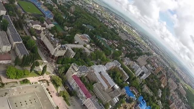 Ставрополь с высоты птичьего полета смотреть онлайн