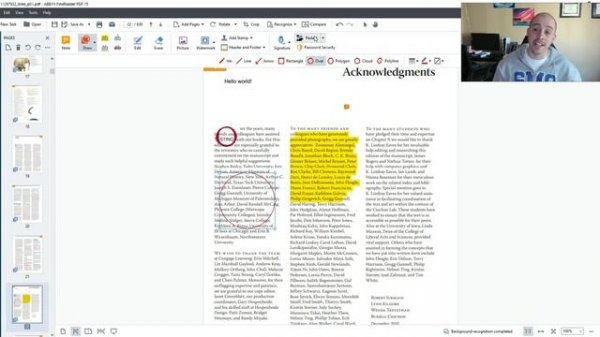 PDF editor in Abbyy Finereader 15 | How to edit a PDF | Crop, highlight, edit PDF