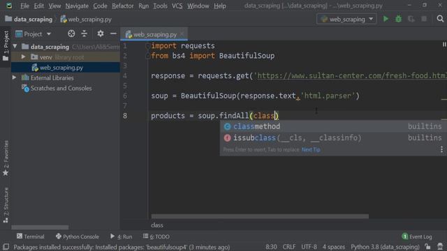 Introduction To Web Scraping With Python смотреть онлайн