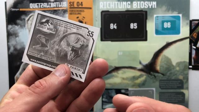 Panini Панини Альбом Наклеек Мир Юрского Периода 3 Выпуск 2 Jurassic World 3 Ein neues Zeitalter смотреть онлайн