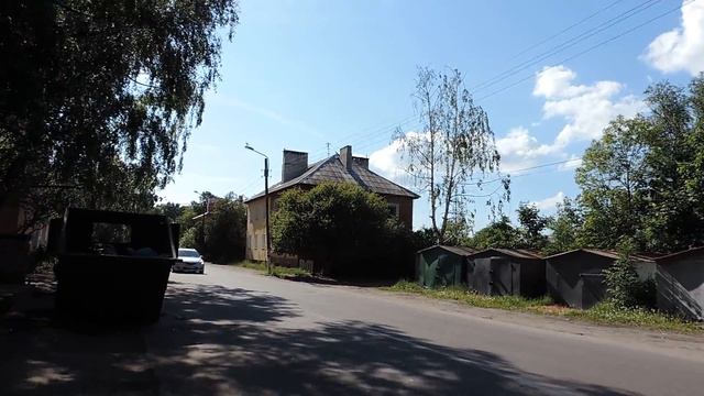 Калининград Königsberg Улица Нансена с водоёмами смотреть онлайн