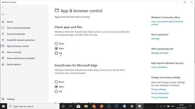 How to Turn Off Windows Defender SmartScreen Filter in Windows 10? смотреть онлайн
