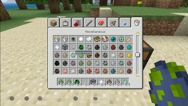 How To Do The Creative Glitch on Minecraft PS4 Edition смотреть онлайн