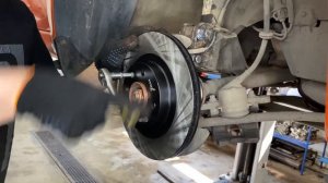 ✅ Замена передних тормозных дисков и колодок Lada Granta