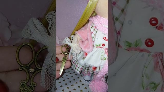 Обзор. Текстильна кукла тильда. 30см МАРТА. СВОЇМИ РУКАМИ. смотреть онлайн