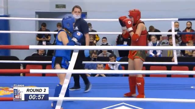 Зиянгирова Милана vs Какоулина Анастасия финал УПЗ по тайскому боксу 2022 смотреть онлайн