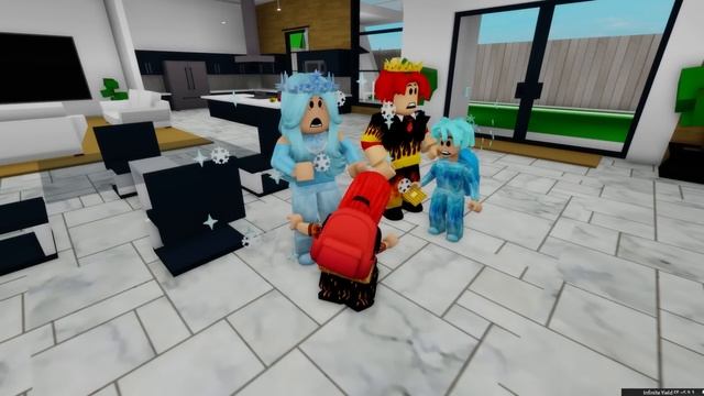 ROBLOX LIFE : Fire and Ice Powers | Roblox Animation смотреть онлайн
