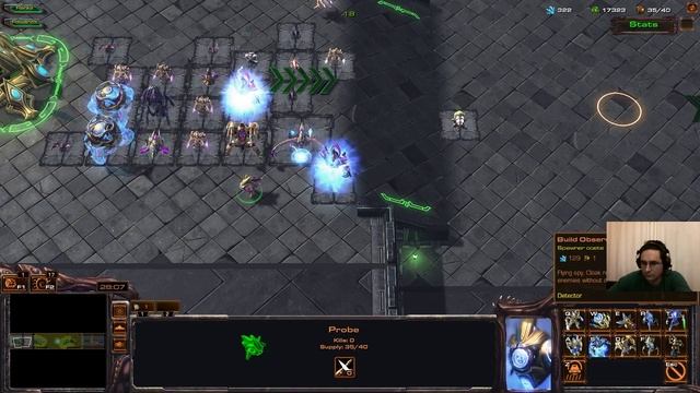 Lets Play Nexus Squadron Strike on Star Craft 2 Arcade смотреть онлайн