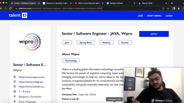 Wipro Hiring For React.JS Developer (Freshers & Experienced) ? | Salary 8 LPA+ смотреть онлайн