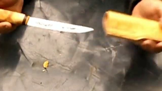 Ещё один нож из лемеха плуга смотреть онлайн