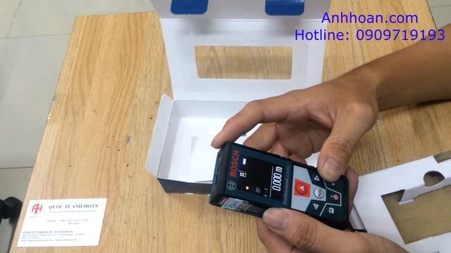 Anhhoan.com | Hướng dẫn sử dụng về Thước đo laser Bosch GLM 500 смотреть онлайн