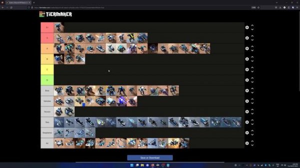 Armada Unit Tier List - Beyond All Reason Guide