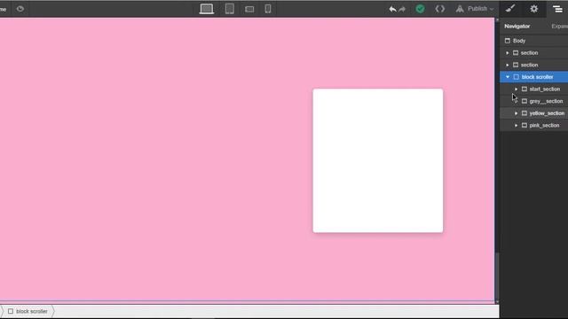 Webflow урок№18. Липкие элементы. смотреть онлайн