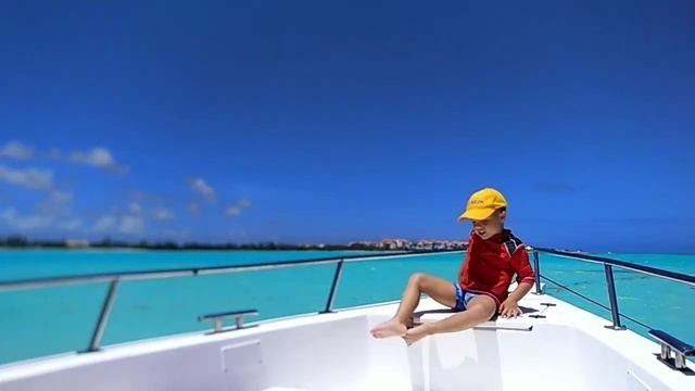 Доминикана. Карибское море. Прогулка на катере с детьми. Самая лучшая морская прогулка в Доминикане смотреть онлайн
