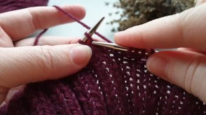 Прибавка петель после резинки 2×2