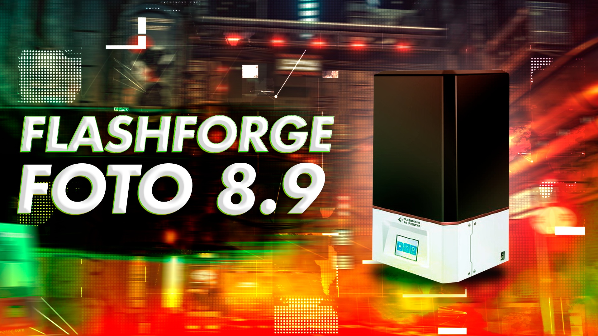 Обзор 3D принтера Flashforge Foto 8.9 смотреть онлайн