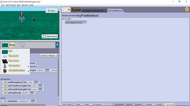 Alice 3 Tutorial - #01 - Your First Alice Program смотреть онлайн