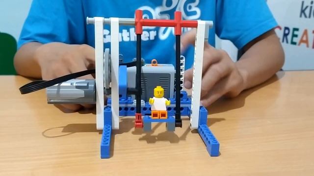 Lego 9686 "Automatic Swing" Motorized Mechanism - Building Instructions смотреть онлайн