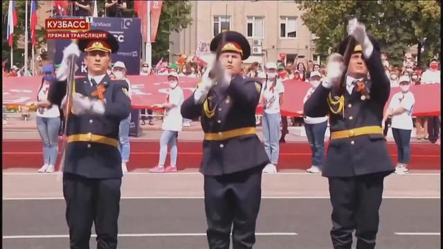 Выступление сотрудников УИС Кузбасса с карабинами смотреть онлайн
