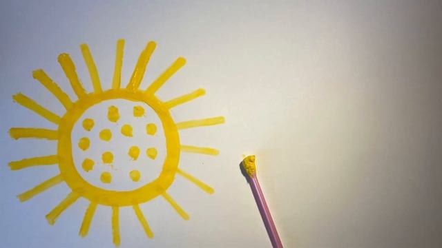 Нетрадиционное рисование «Солнышко и дождик» смотреть онлайн